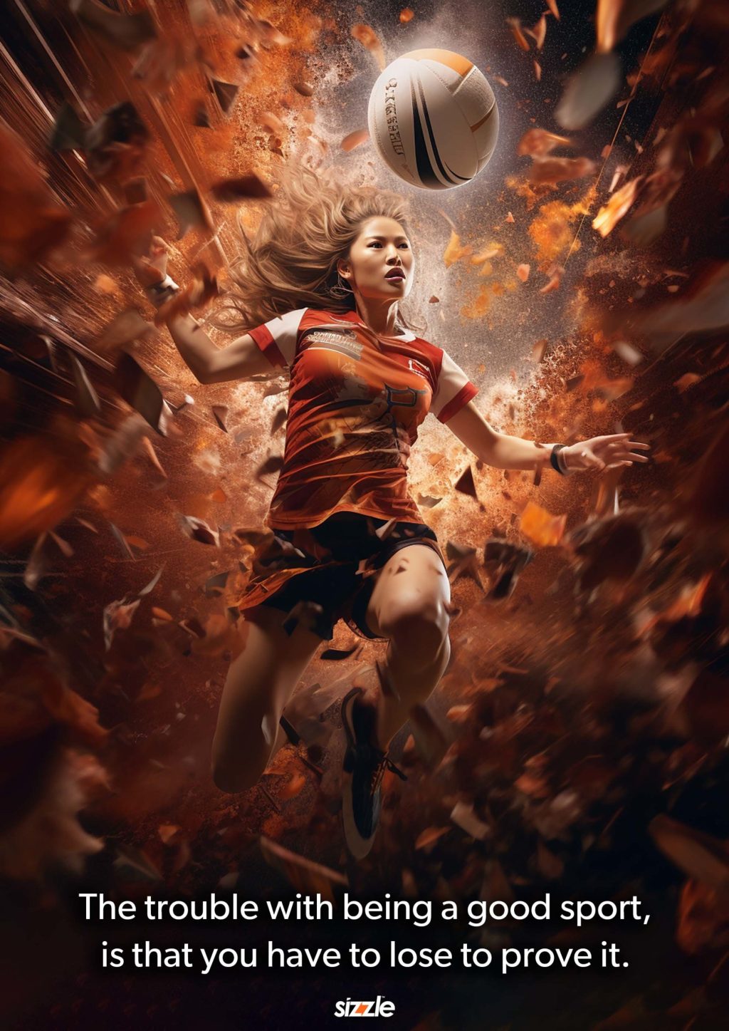 The trouble with being a good sport, is that you have to lose to prove&nbsp;it.