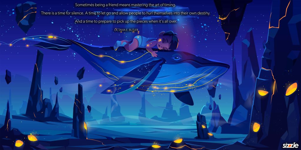 Sometimes being a friend means mastering the art of timing. There is a time for silence. A time to let go and allow people to hurl themselves into their own destiny. And a time to prepare to pick up the pieces when it’s all&nbsp;over.