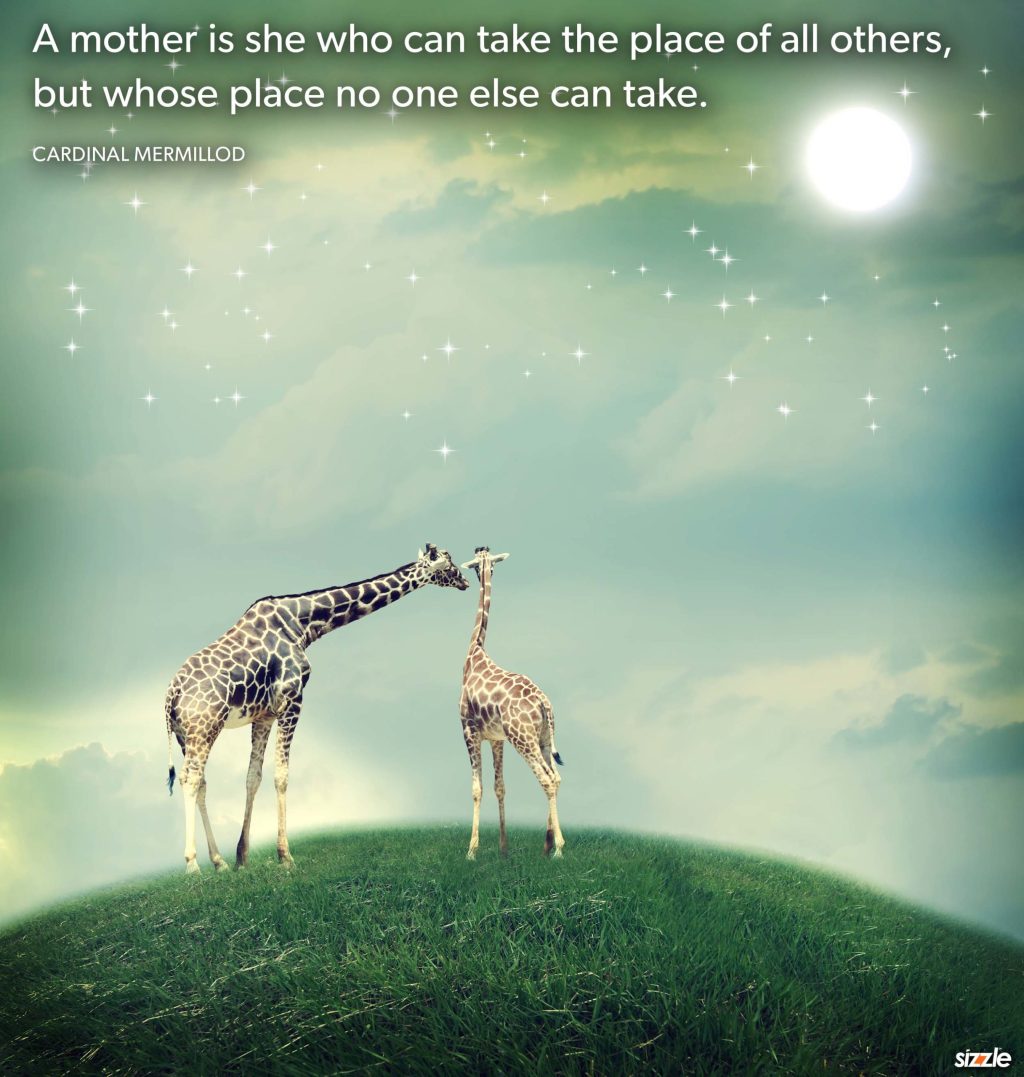 A mother is she who can take the place of all others, but whose place, no one else can take.