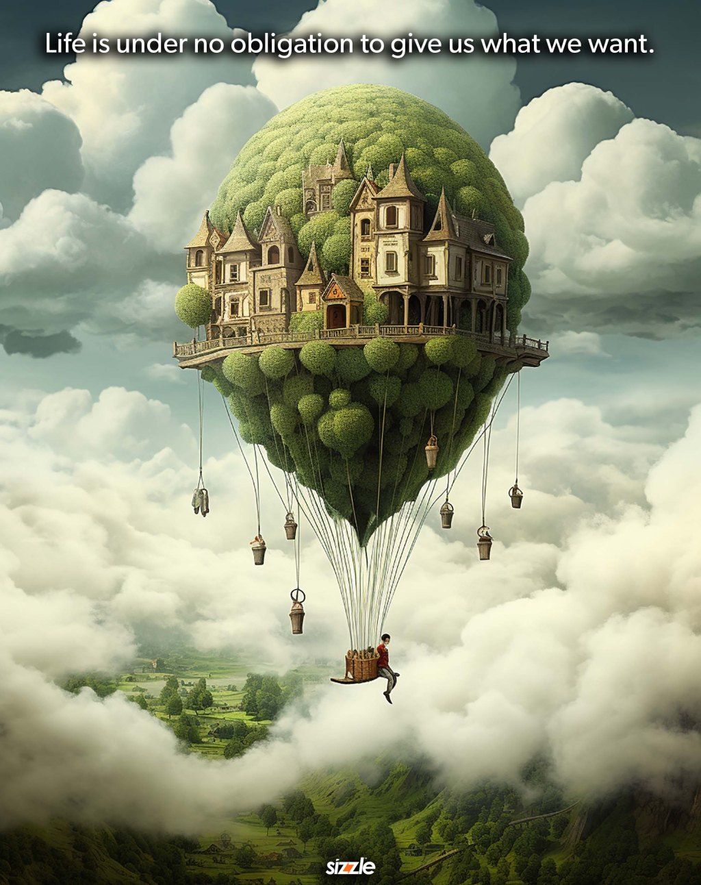 Life is under no obligation to give us what we&nbsp;want.