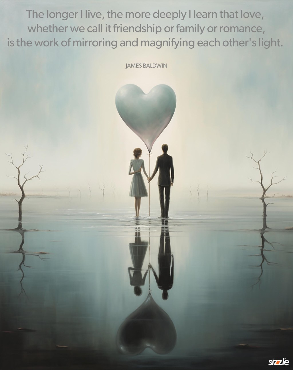 The longer I live, the more deeply I learn that love — whether we call it friendship or family or romance—is the work of mirroring and magnifying each other’s light.