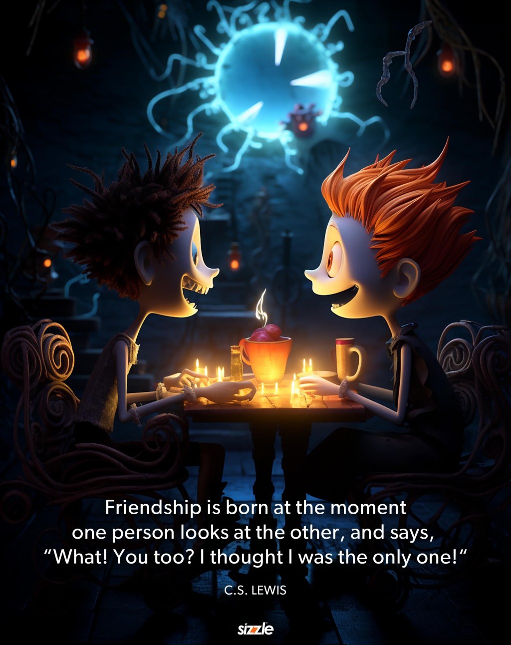 Friendship is born at the moment one person looks at the other, and says, “What! You too? I thought I was the only&nbsp;one!“