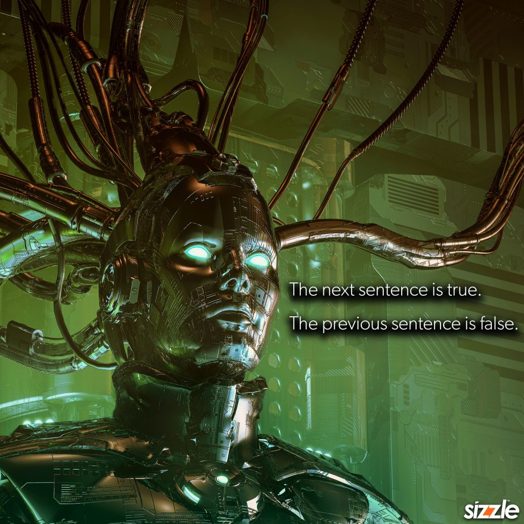 The following sentence is true. The previous sentence is&nbsp;false.