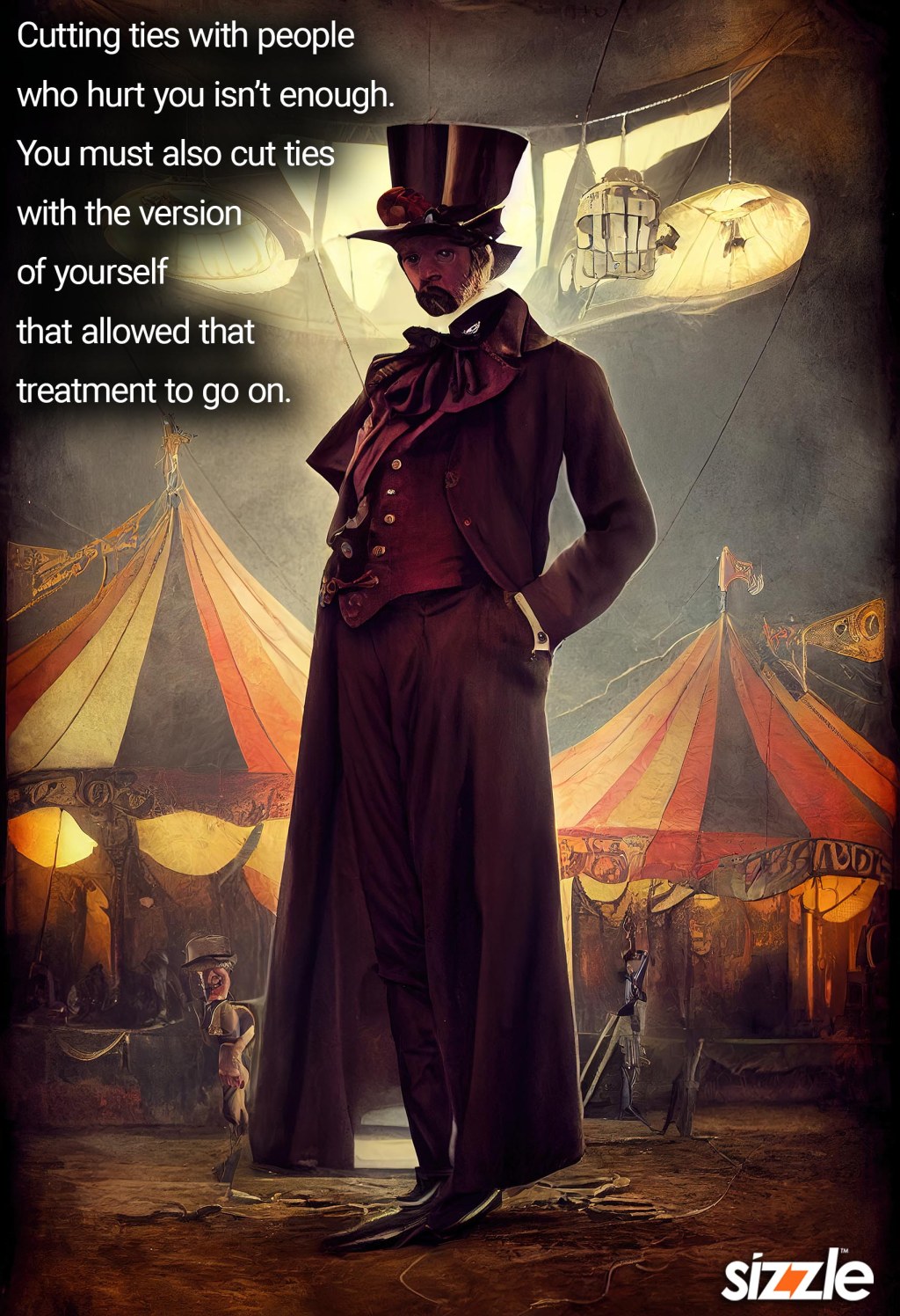 Cutting ties with people who hurt you isn’t enough. You must also cut ties with the version of yourself that allowed that treatment to go&nbsp;on.