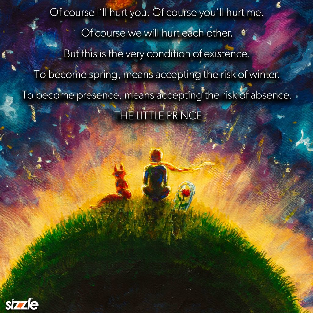 To become presence means accepting the risk of&nbsp;absence.