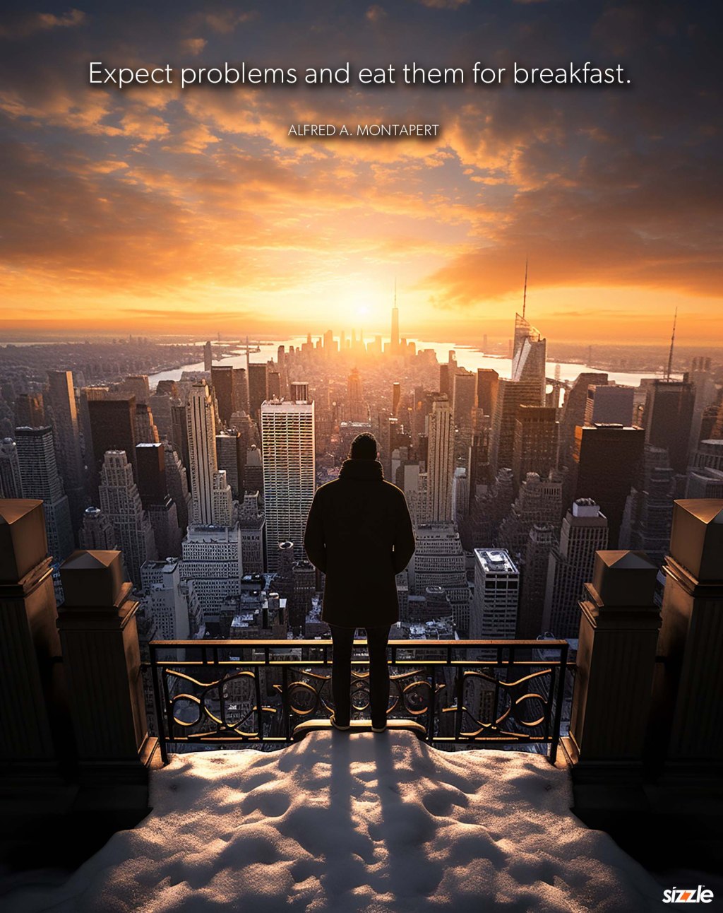 Expect problems and eat them for breakfast.