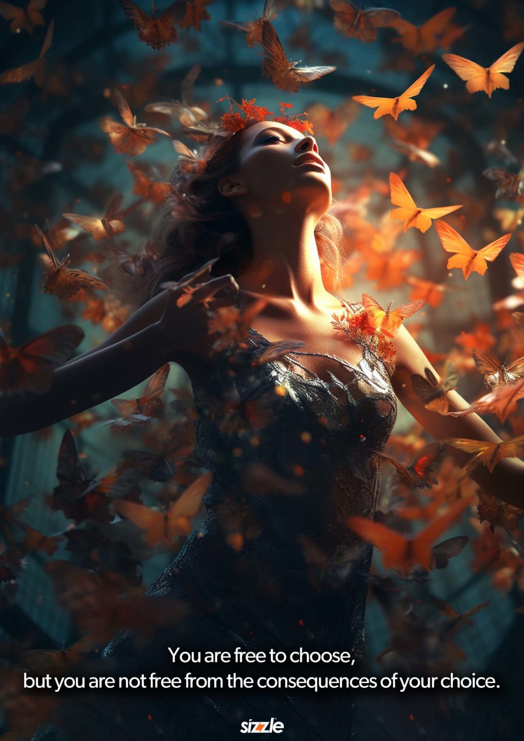 You are free to choose, but you are not free from the consequences of your&nbsp;choice.