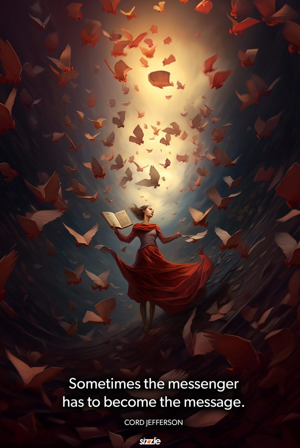 Sometimes the messenger has to become the&nbsp;message.