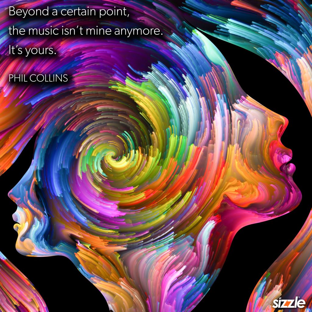 Beyond a certain point, the music isn’t mine anymore. It’s yours.