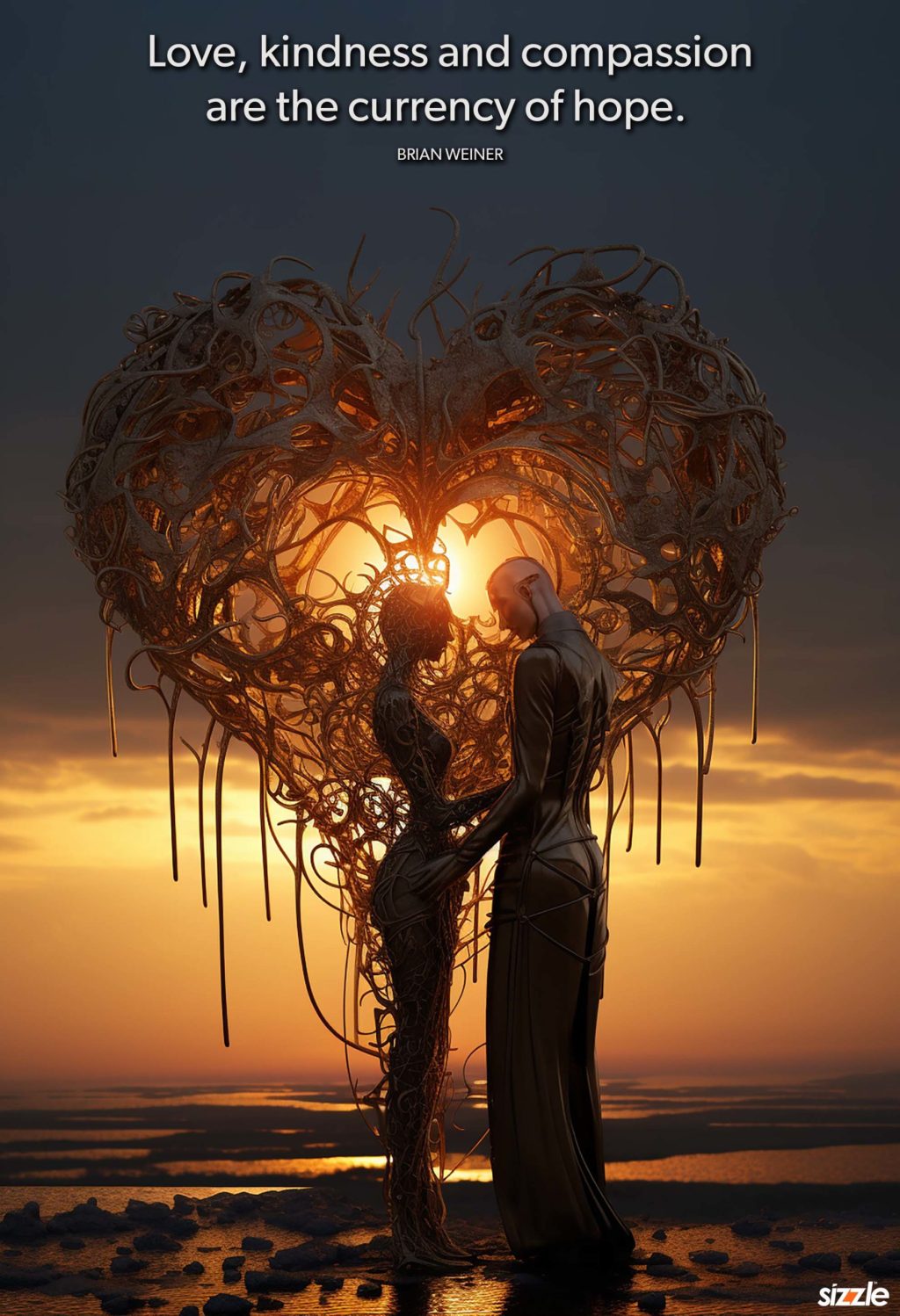 Love, kindness and compassion are the currency of hope. 