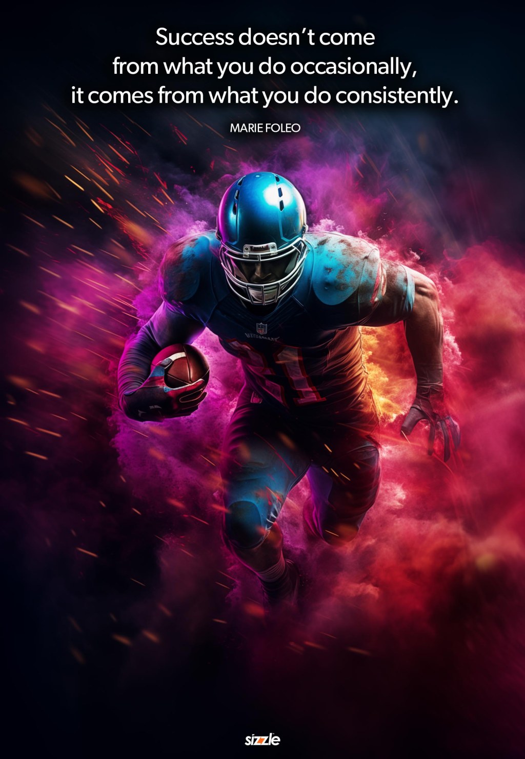 Success doesn’t come from what you do occasionally, it comes from what you do consistently.