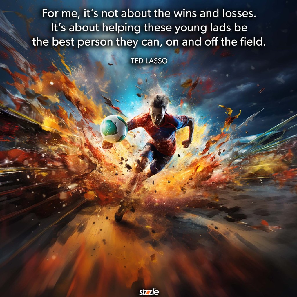 For me, it’s not about the wins and losses. It’s about helping these young lads be the best person they can, on and off the&nbsp;field.