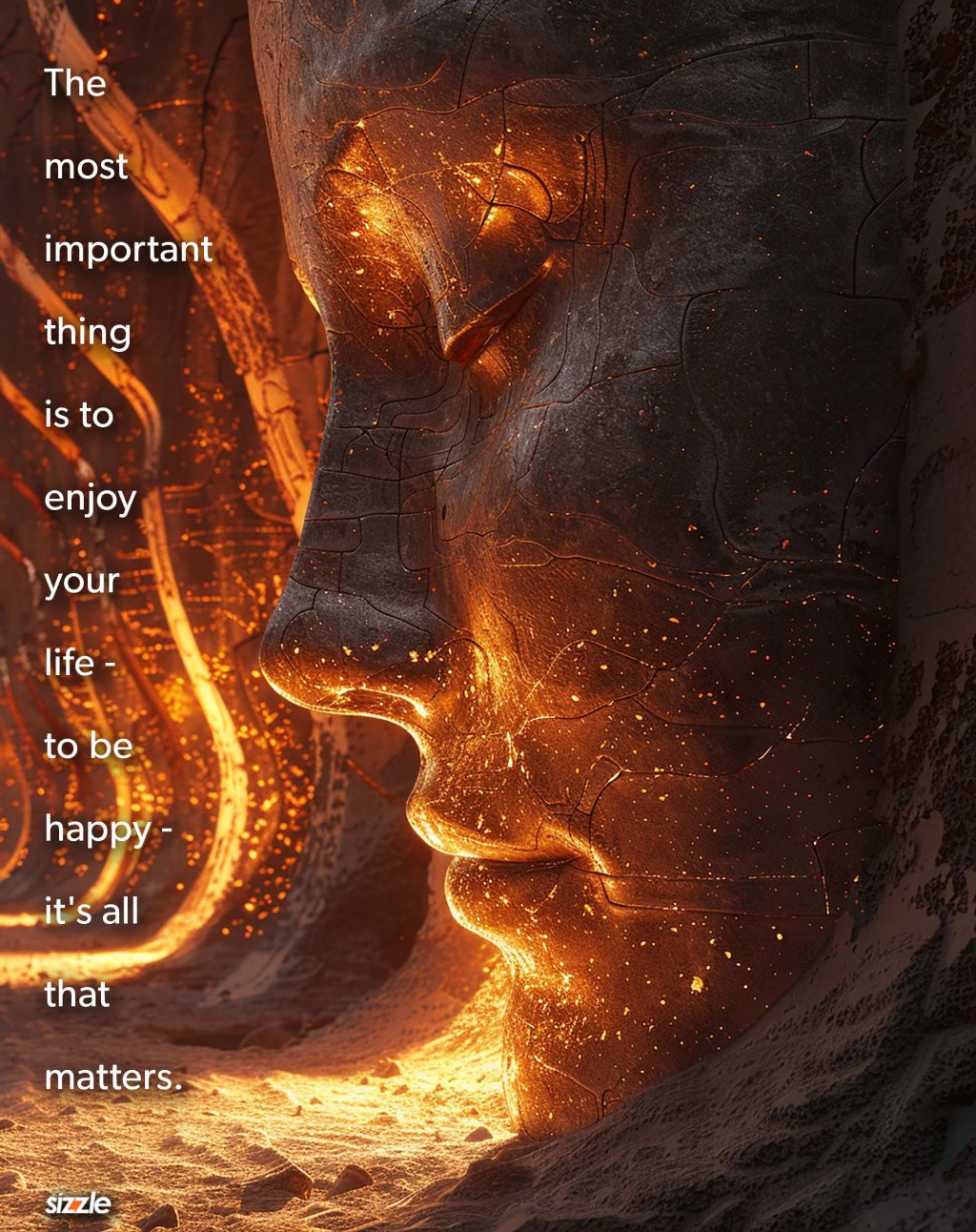 The most important thing is to enjoy your life – to be happy – it’s all that&nbsp;matters.