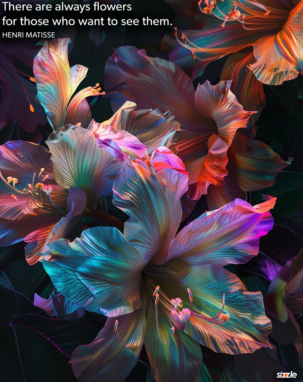 There are always flowers for those who want to see&nbsp;them.