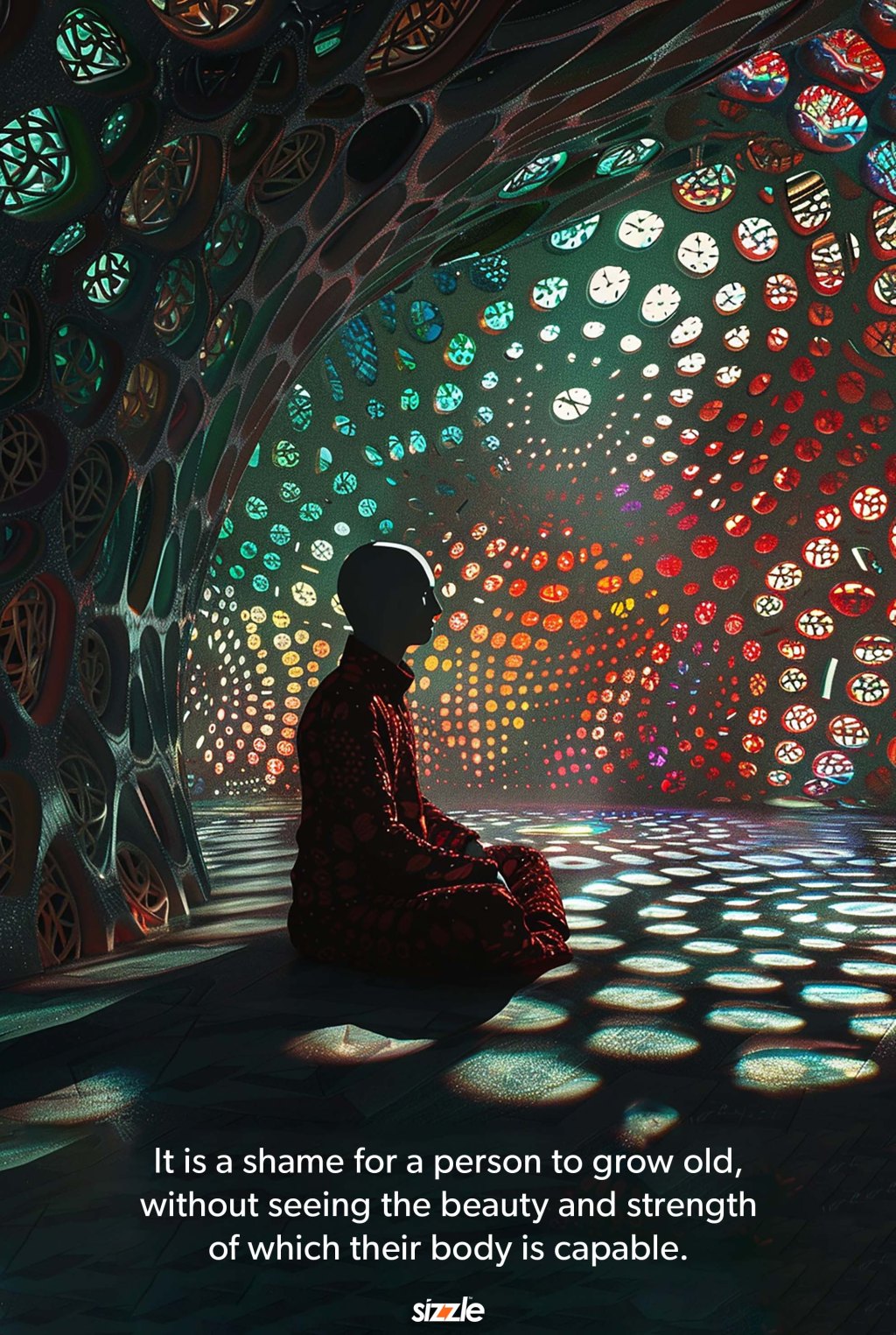 It is a shame for a person to grow old, without seeing the beauty and strength of which their body is&nbsp;capable.