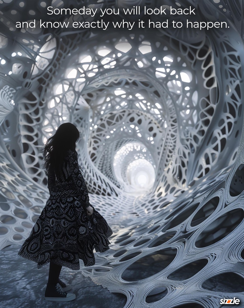 Someday you will look back and know exactly why it had to&nbsp;happen.