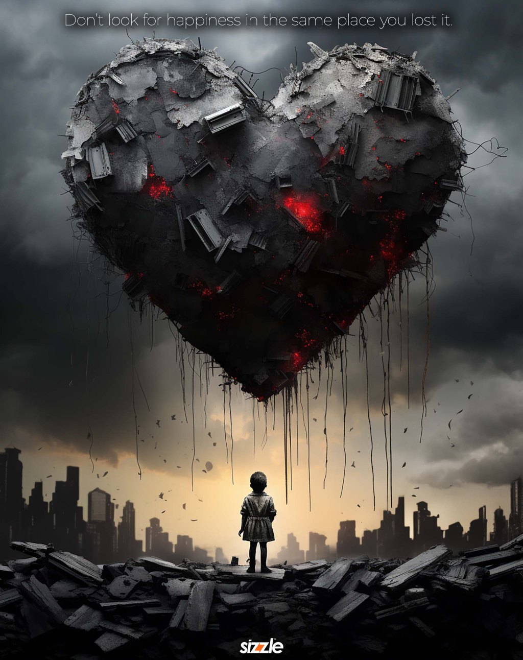 Don’t look for happiness in the same place you lost&nbsp;it.