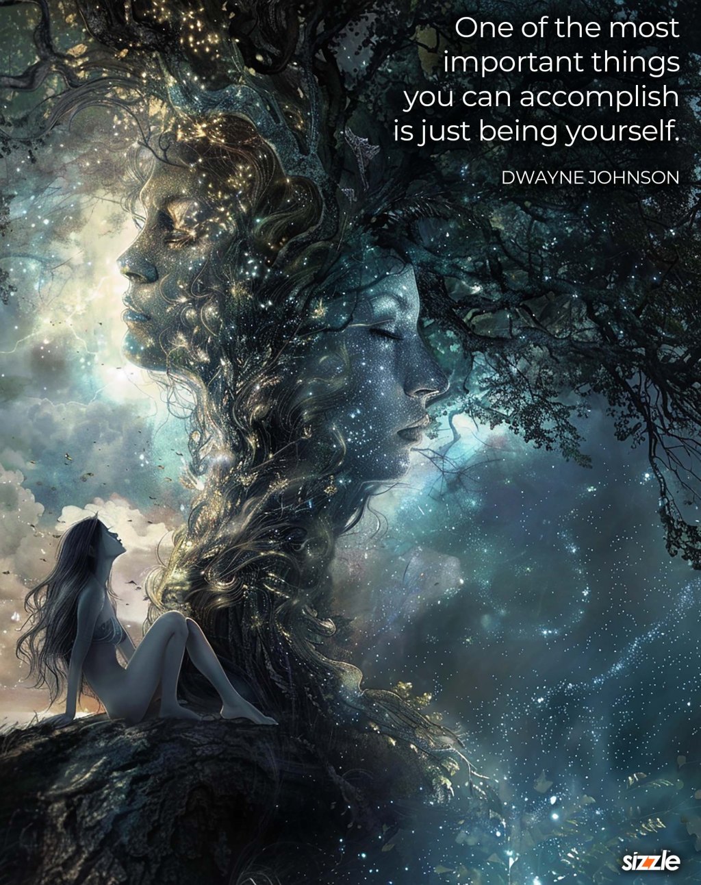 One of the most important things you can accomplish is just being yourself.