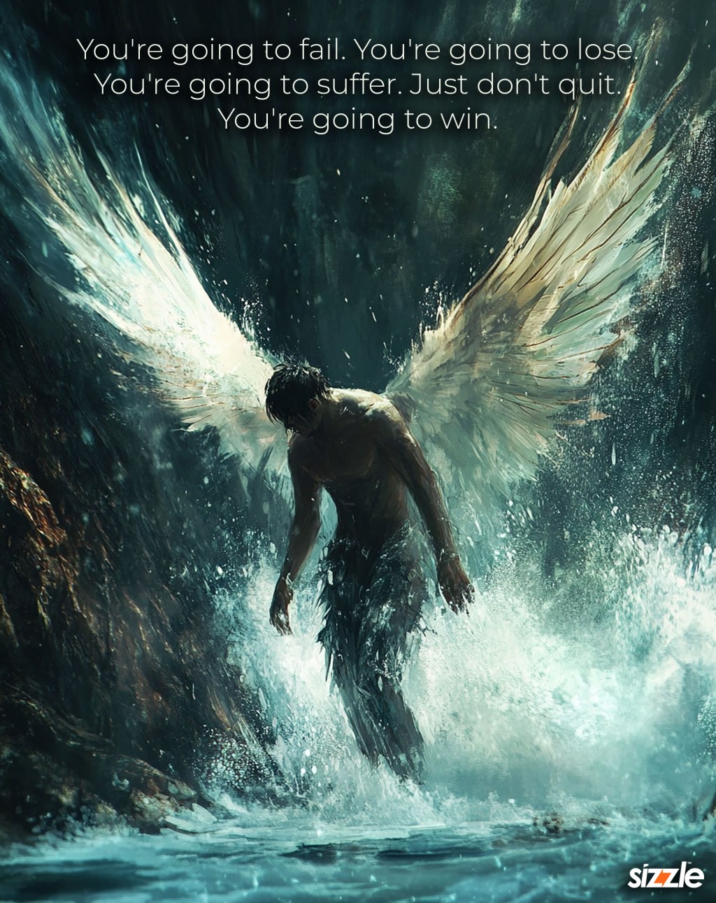 You’re going to fail. You’re going to lose. You’re going to suffer. Just don’t quit. You’re going to&nbsp;win.