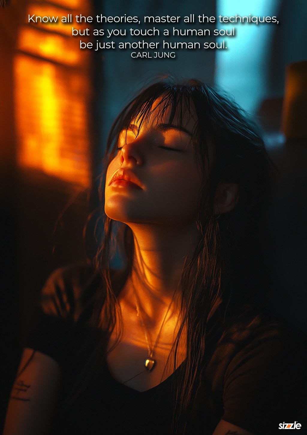 Know all the theories, master all the techniques, but as you touch a human soul be just another human&nbsp;soul.