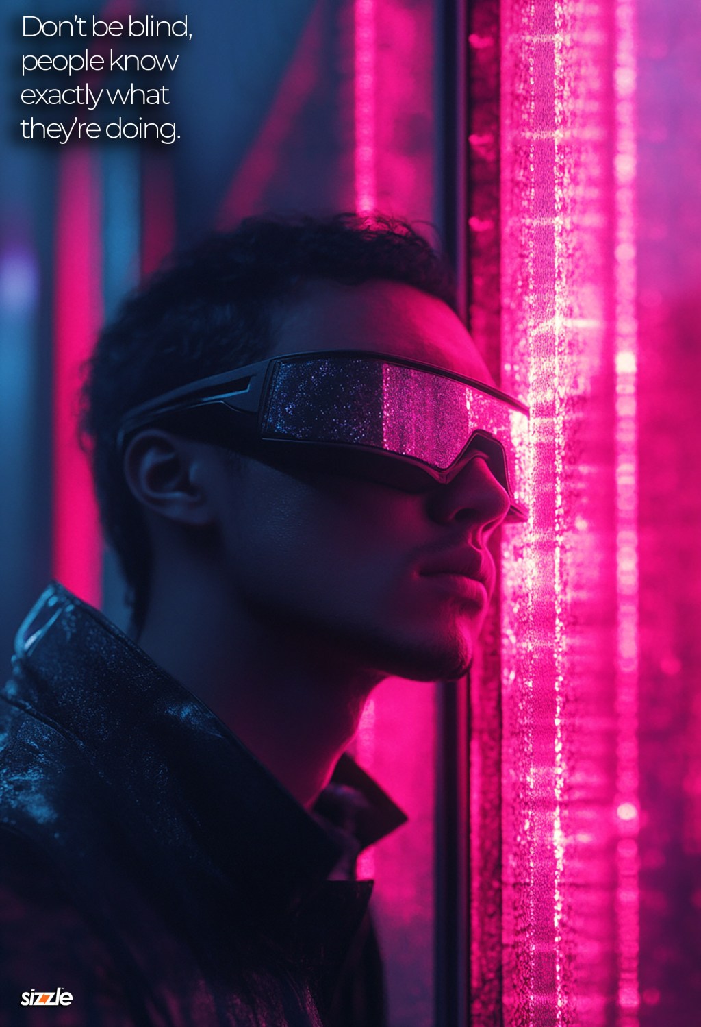 Don’t be blind, people know exactly what they’re&nbsp;doing.